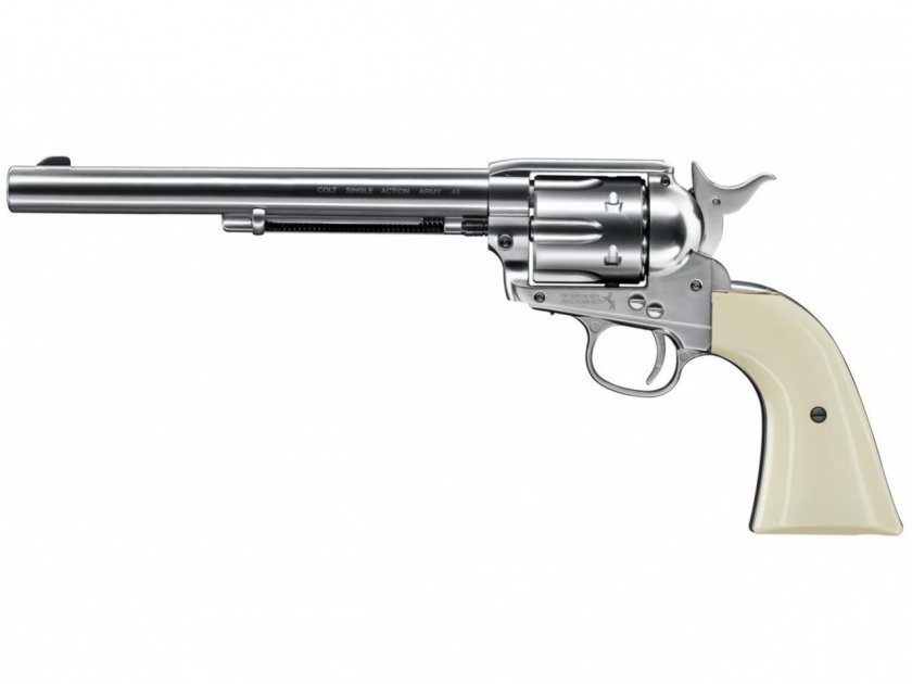 Umarex Colt Single Action Army SAA .45-7.5 Nickel 4,5mm | Balistas
