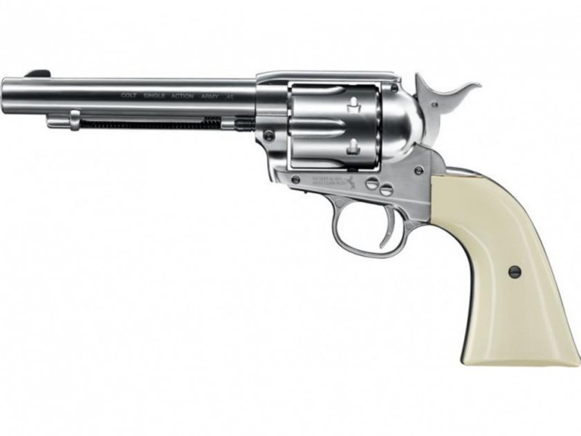 Review: Umarex Colt SAA .45 Diabolo Nickel | Balistas.shop