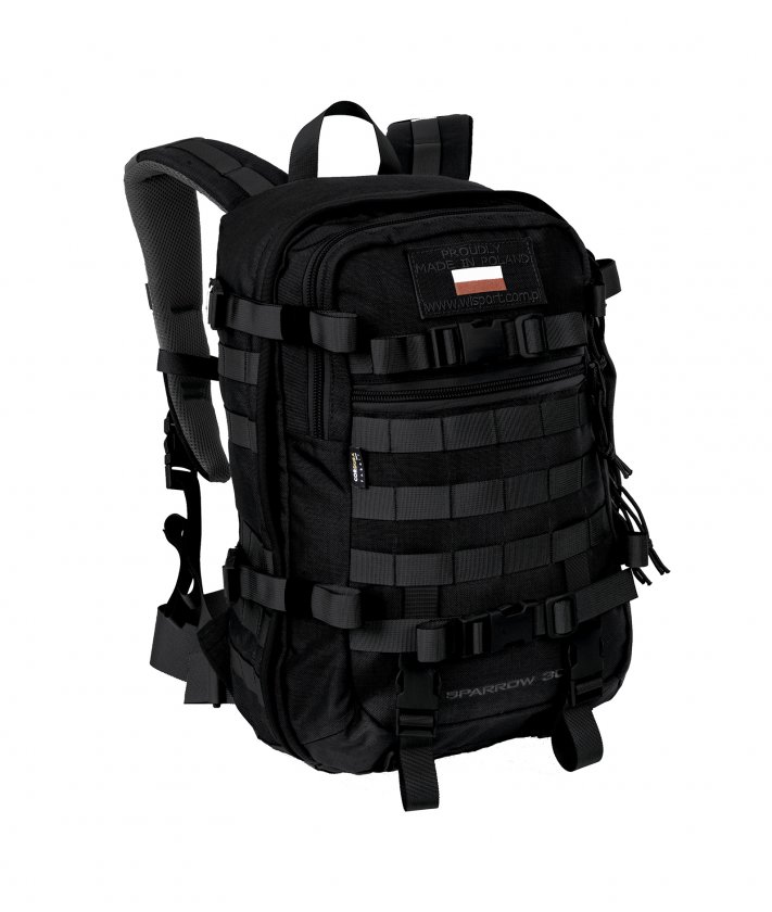 Backpack Wisport Sparrow 30l black | Balistas.shop