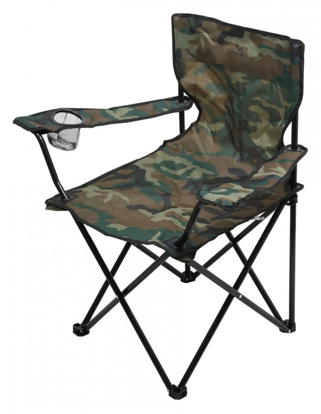 Folding camping chair BARI ARMY | Balistas.shop