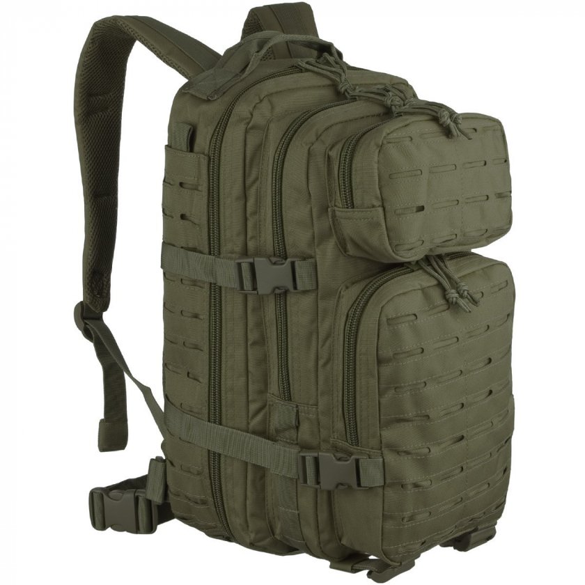 Backpack Mil-Tec US Assault Laser Cut 20l green | Balistas.shop