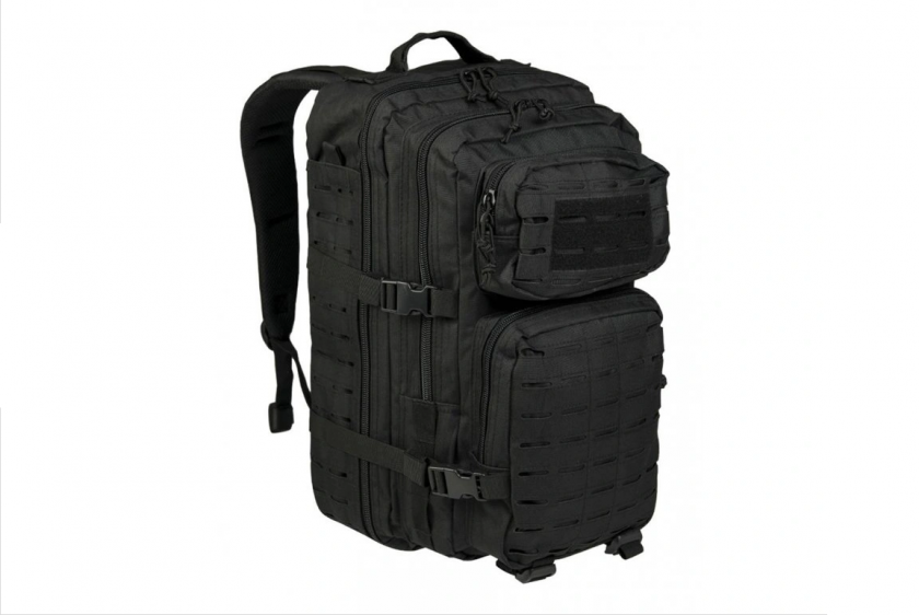 MIL-TEC US Assault Tactical Backpack 36L Ergonomic Formed Padded Shoulders