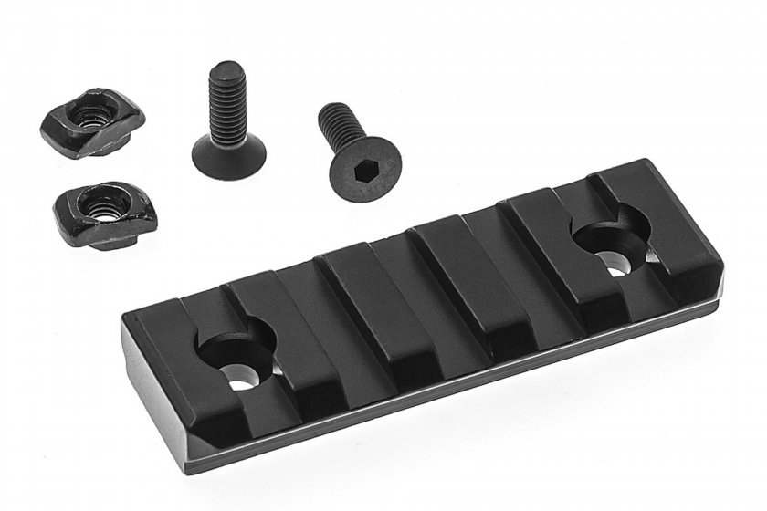 Picatinny Rail with Integrated Peep Picatinny Rail with Integrated Peep