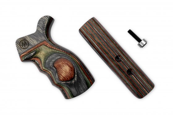 Grip + cheek piece AirMaks Krait Forest Lamino
