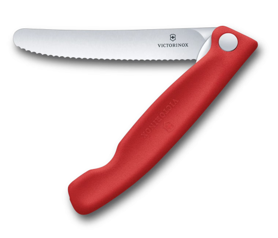 Victorinox Swiss Classic Picnic Red Folding Snack Knife