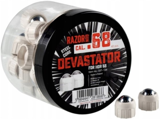 RAM Balls RazorGun Devastator TR / HDR cal.68 10g 40 pcs