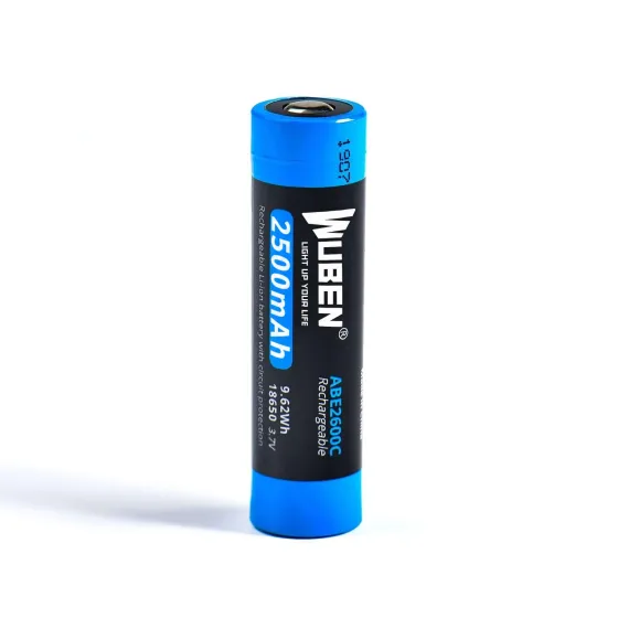 Wuben 18650 ABE2600C 2500mAh Battery