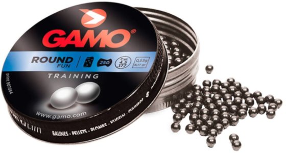 Lead BBs 4,5mm Gamo Round 250pcs