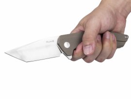 Knife Ruike P138-W brown