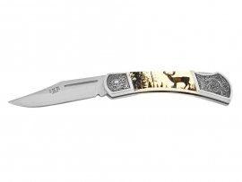 Knife Joker Closing JKR113 deer motif