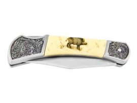 Knife Joker Folding JKR114 boar motif