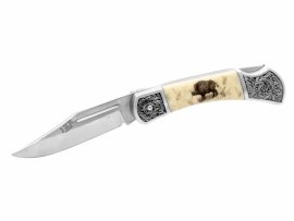 Knife Joker Folding JKR114 boar motif