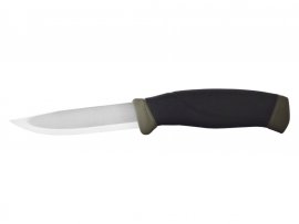 Knife Morakniv Companion MG green carbon steel