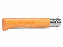 Knife Opinel 12 Closing Karbon Beech
