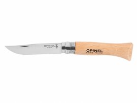Opinel 6 Closing Knife Inox Beech