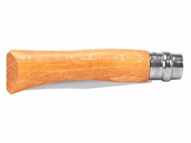 Knife Opinel 7 Closing Karbon Beech