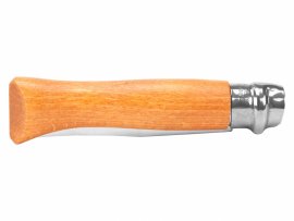 Knife Opinel 9 Closing Karbon Beech