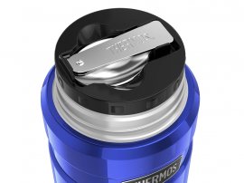 Thermos King 0,71 l food thermos with spoon blue