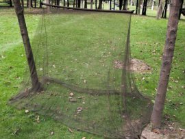 Camping mosquito net MFH green 2x1 5x1 m