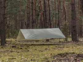 Hiking tarp Lesovik Groza 2 green