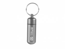 Pendant with storage True Utility CashStash TU241 silver