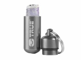 Pendant with storage True Utility CashStash TU241 silver