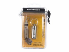 Pendant with storage True Utility CashStash TU241 silver