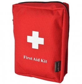 First aid kit Mil-Tec large 19x14x6,5 cm red