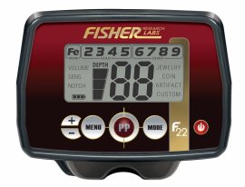 Metal detector Fisher F22 11'' DD