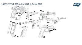 ASG Steyr M9-A1 bicolor