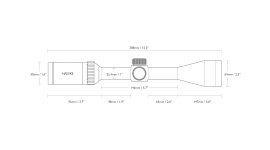 Hawke Vantage 4-16×50 AO Mil Dot IR