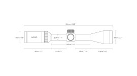 Hawke Vantage 3-9×50 AO Mil Dot IR