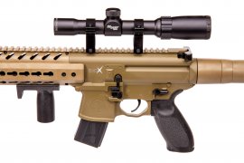 Sig Sauer MCX FDE 4,5mm with Riflescope