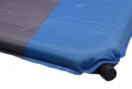 Self-inflating mattress Cattara 5cm blue-grey
