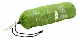 Self-inflating pillow green