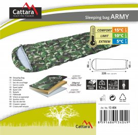 Sleeping bag blanket Army 200cm