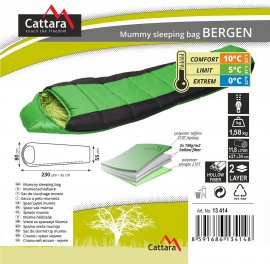 Bergen mummy sleeping bag 210cm