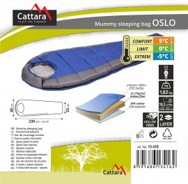 Sleeping bag mummy Oslo 210cm