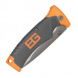 Gerber Bear Grylls Folding Sheath Knife, combination blade