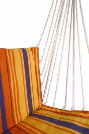 Hammock chair 95x50cm red-orange
