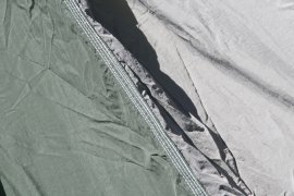 Hammock NYLON 275x137 cm green-brown