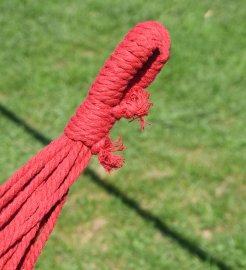 Hammock TEXTIL 200x100 cm red-yellow