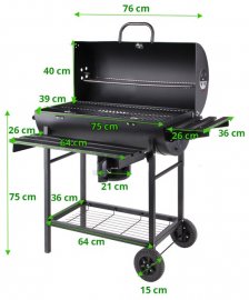 Charcoal Grill Barrel (99512)