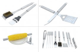 Grilling tools set 18 pcs ALU case