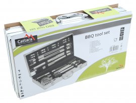 Grilling tools set 18 pcs ALU case