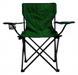 Folding camping chair Bari green