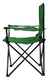 Folding camping chair Bari green