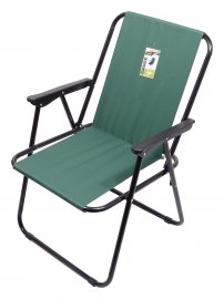 Folding camping chair Bern green