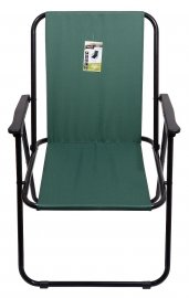 Folding camping chair Bern green