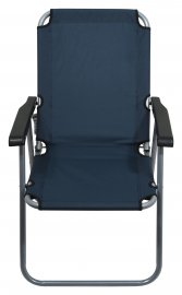 Folding camping chair Lyon dark blue